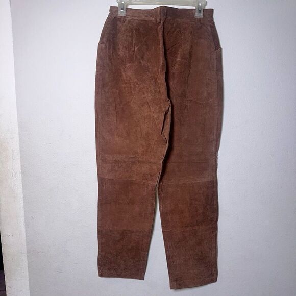 Vintage Savannah 100% Leather Pants - Picture 2 of 3